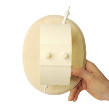 ピンの挿し方で変わる固さ